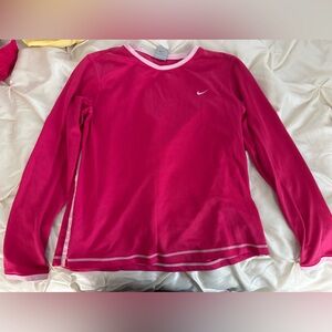 Nike Fuchsia Long Sleeve Shirt